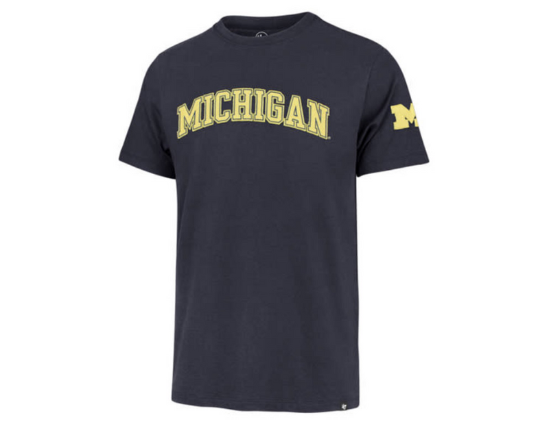 Michigan Wolverine - Atlas Blues Franklin Fieldhouse T-Shirt