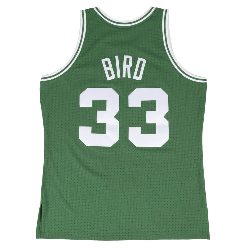 Boston Celtics - 85 Larry Bird Swingman Road Jersey