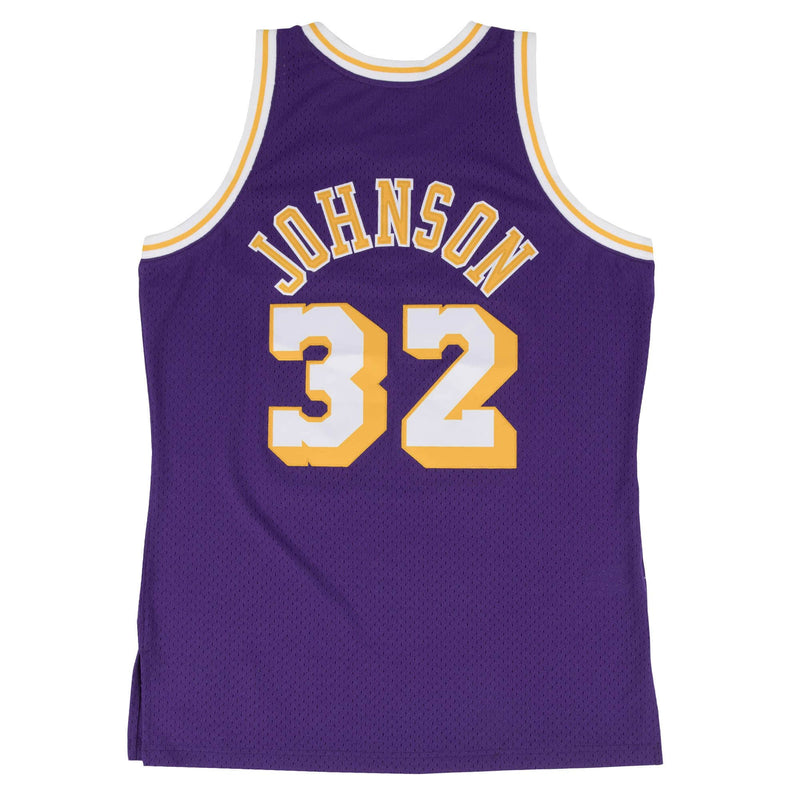 Los Angeles Lakers - 84 Magic Johnson Swingman Road Jersey