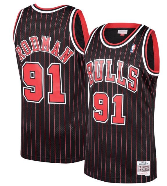 Chicago Bulls - 95 Dennis Rodman Swingman Alternate Jersey