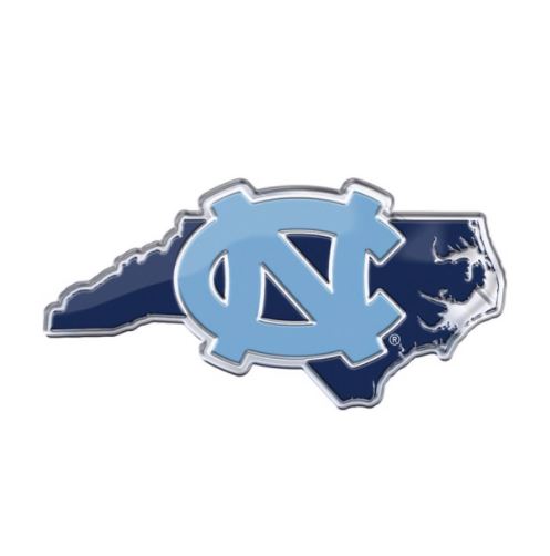 North Carolina Tar Heels - Embossed State Emblem