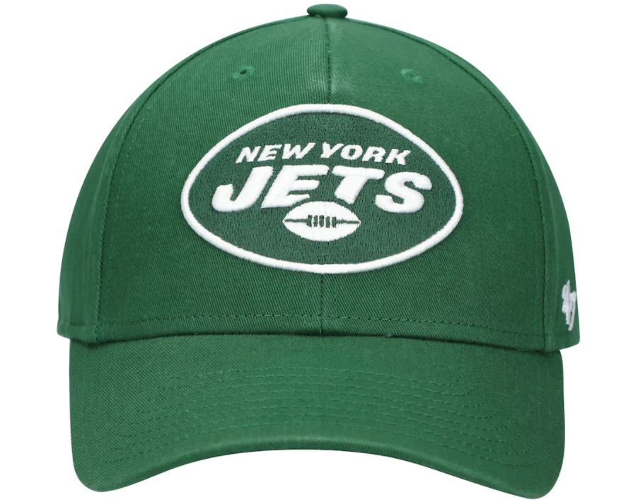 New York Jets - Legend Green MVP Adjustable Hat, 47 Brand