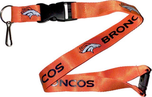 Denver Broncos (Orange) Lanyard