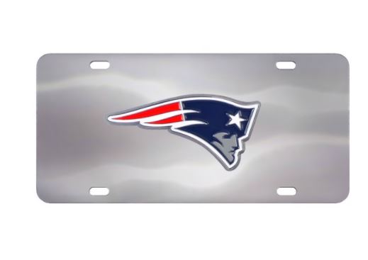 New England Patriots - Diecast License Plate