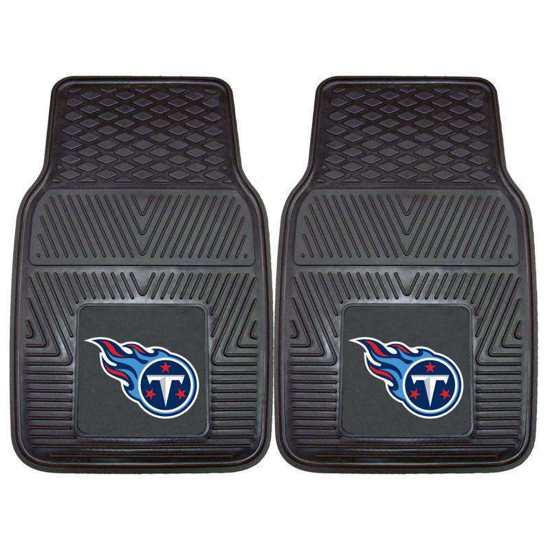 Tennessee Titans - NFL Heavy Duty Vinyl Car Mat Set (2 Pack)