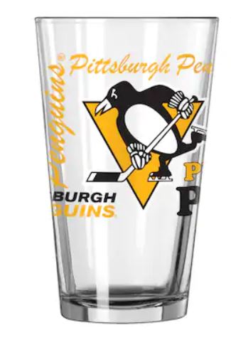 Pittsburgh Penguins Pint Glass