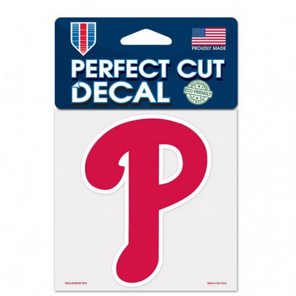 Philadelphia Phillies Decal 4x4 Perfect Cut Color