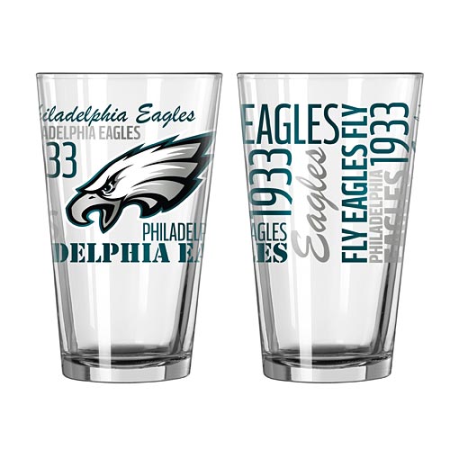 Philadelphia Eagles 16 oz. Pint Glass