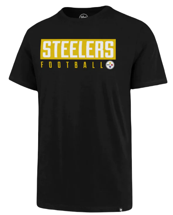 Pittsburgh Steelers - Jet Black Dub Major Super Rival T-Shirt