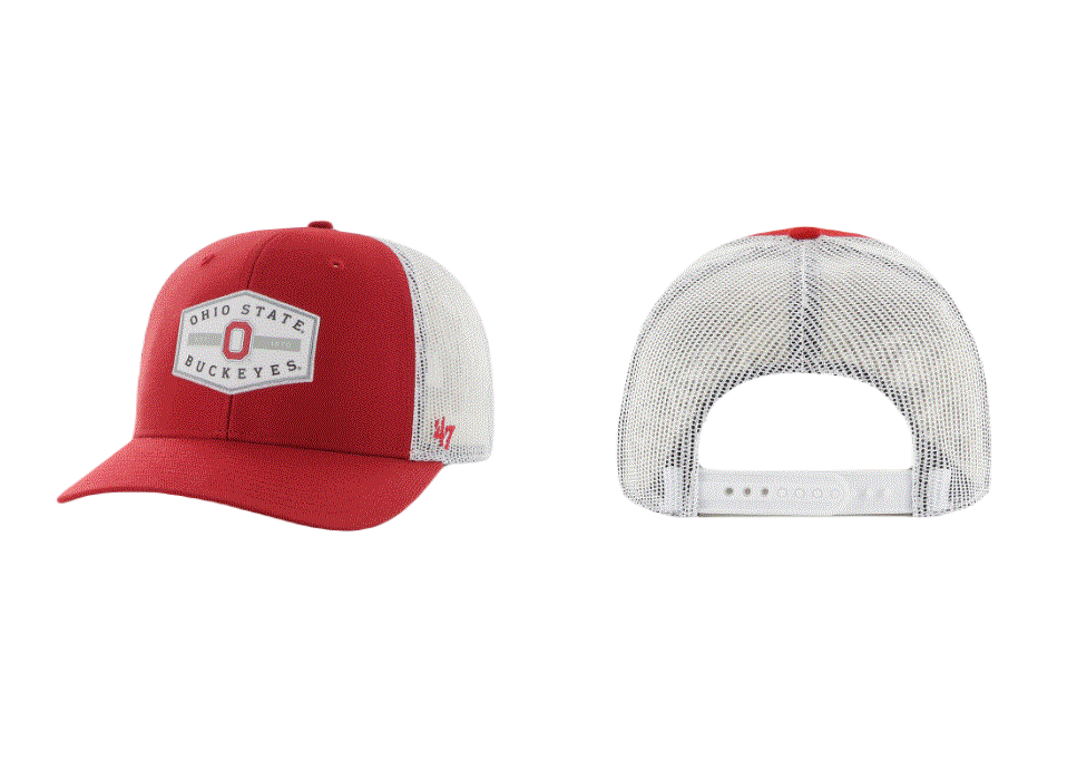 Ohio State Buckeyes - Convoy Trucker Hat, 47 Brand