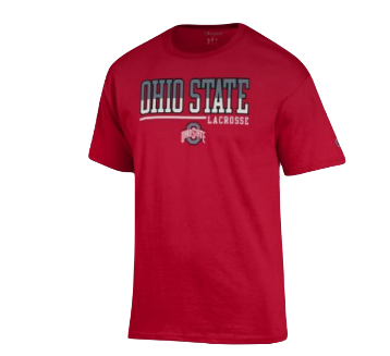 Ohio States Buckeyes - Striped Ohio State Red T-Shirt