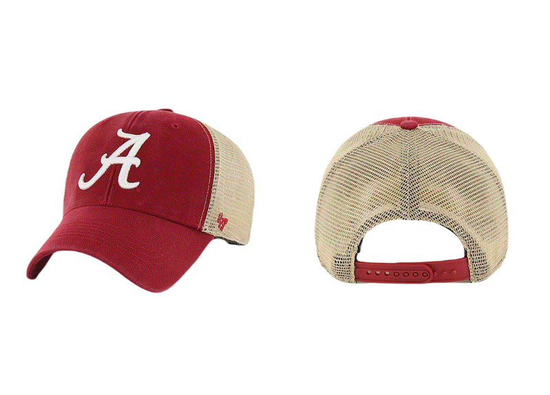 Alabama Crimson Tide - Flagship Wash MVP Hat, 47 Brand