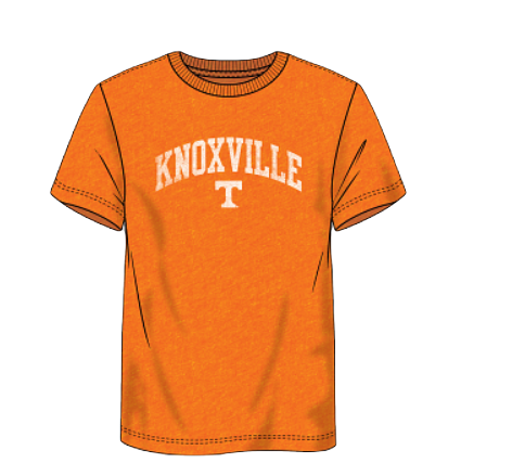Tennessee Volunteers - Arched City SS Triblend T-Shirt