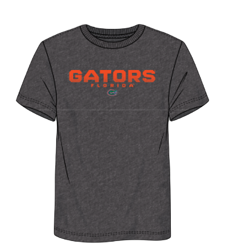Florida Gators - Iconic Cotton Battle Scars Dark Gray T-Shirt
