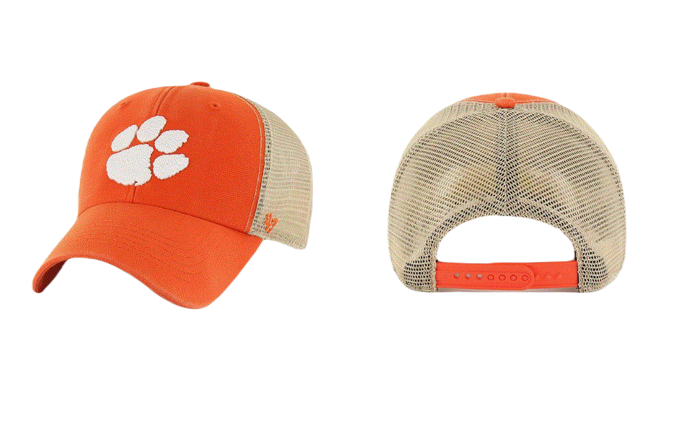 Clemson Tigers - Orange Flagship Wash MVP Hat, 47 Brand