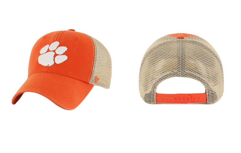 Clemson Tigers - Orange Flagship Wash MVP Hat, 47 Brand