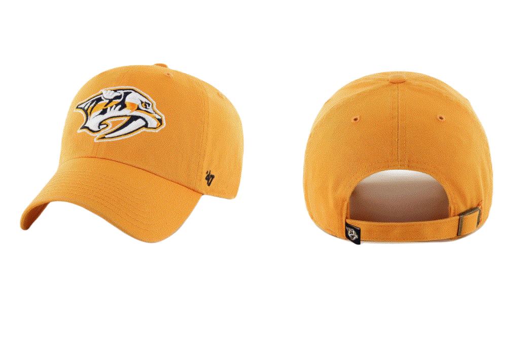 Nashville Predators - Clean Up Hat, 47 Brand