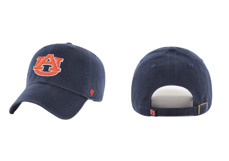 Auburn Tigers - Clean Up Hat, 47 Brand