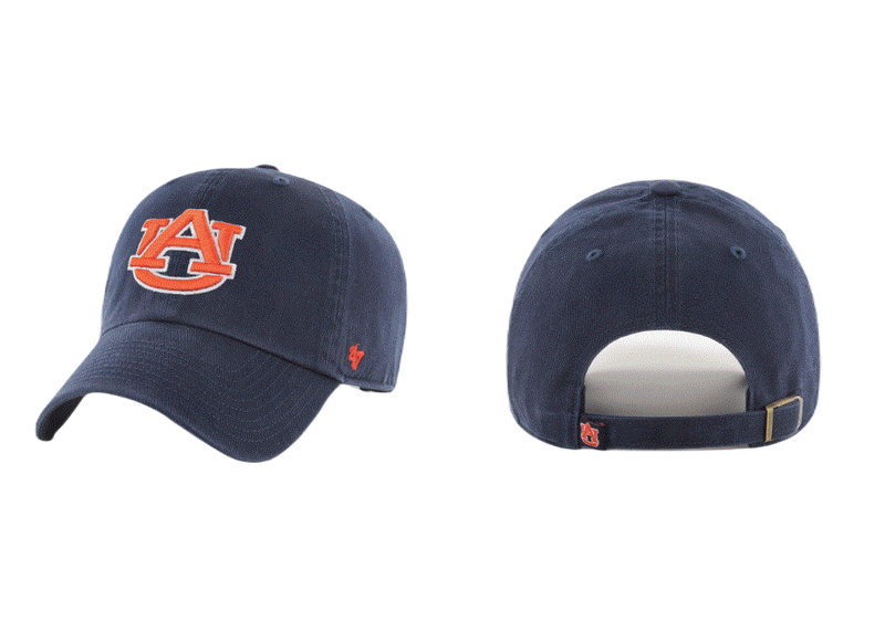 Auburn Tigers - Clean Up Hat, 47 Brand