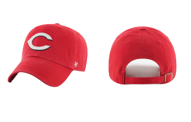 Cincinnati Reds Red - Clean Up Hat, 47 Brand