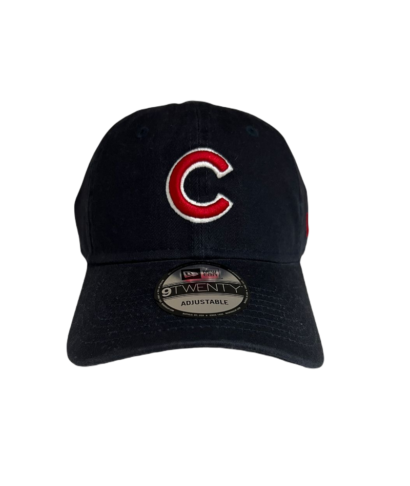 Chicago Cubs - 9Twenty Core Classic Black Adjustable Hat, New Era