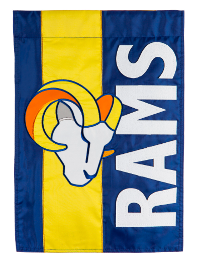 Los Angeles Rams - Embellish 12.5" x 18" Garden Flag