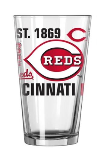 Cincinnati Reds Pint Glass