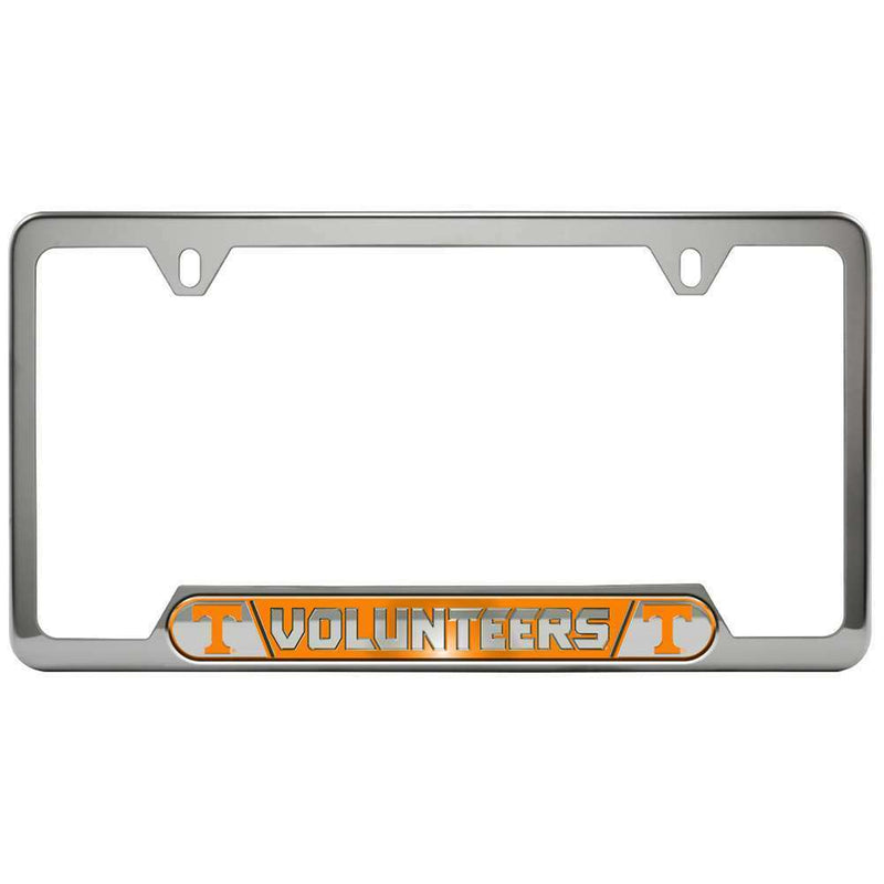 Tennessee Volunteers - Stainless Steel License Plate Frame