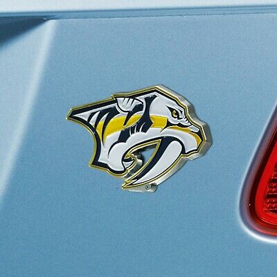 Nashville Predators - Logo Metal 3" x 3.2" Auto Emblem