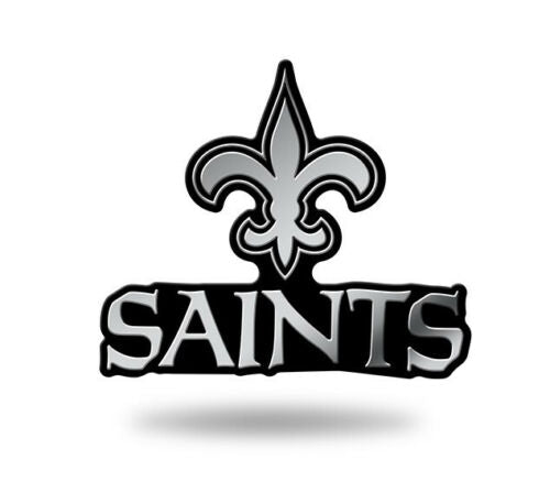 New Orleans Saints - Logo Metal 3" x 3.2" Auto Emblem