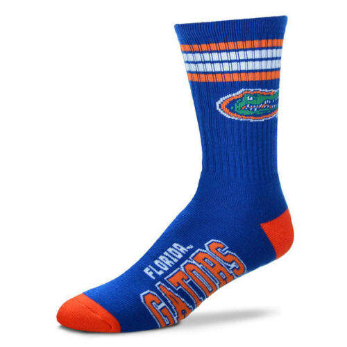 Florida Gators - 4 Stripe Deuce Crew Socks