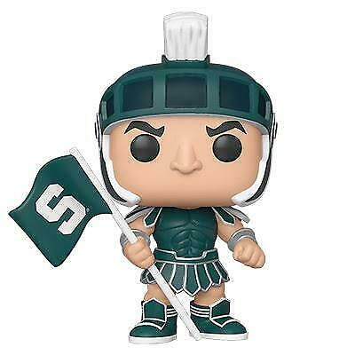 Funko POP! Michigan State Spartans College (Home Greek Armor) Vinyl Figure