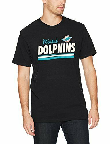 Miami Dolphins - Jet Black OTS Rival T-Shirt