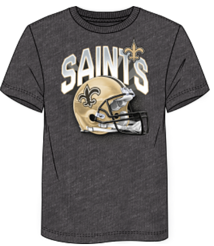New Orleans Saints - Men's Iconic Tri-Blend End Around T-Shirt