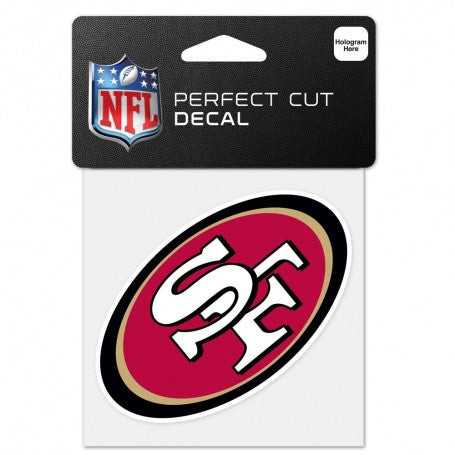 San Francisco 49ers Perfect Cut Color Decal