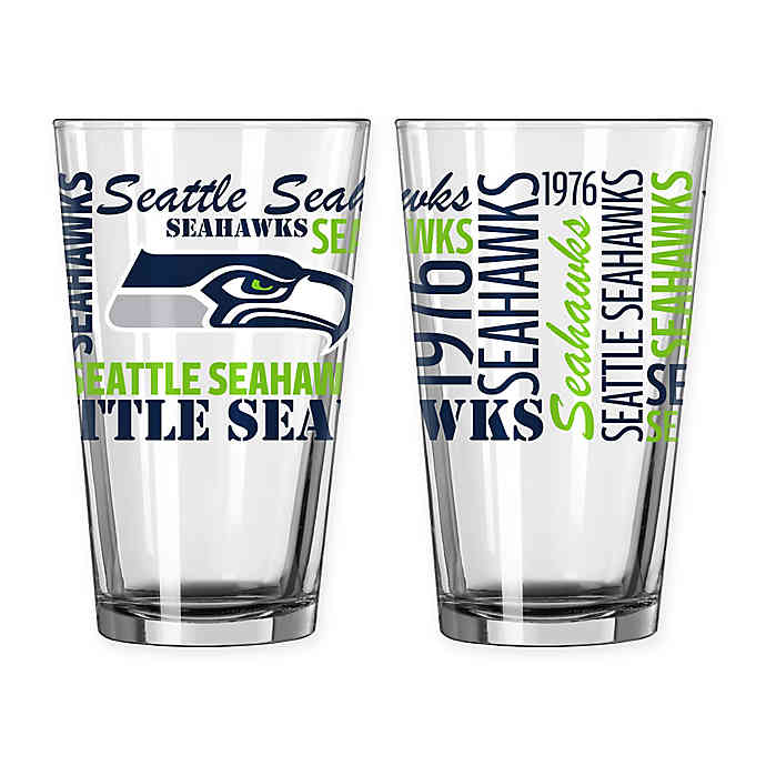 Seattle Seahawks Pint Glass