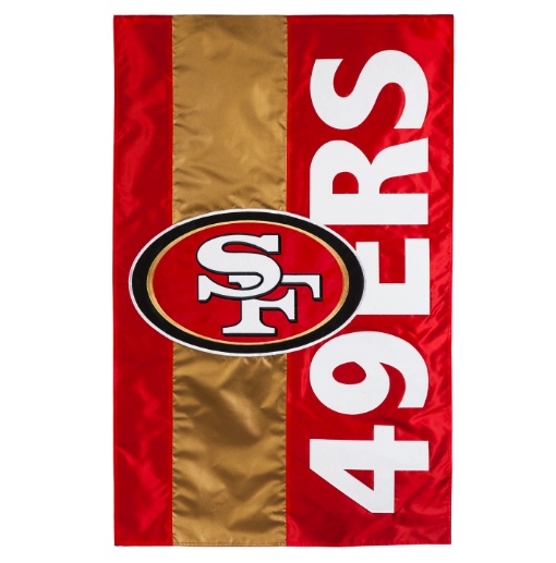 San Francisco 49ers - Embellish 12.5" x 18" Garden Flag