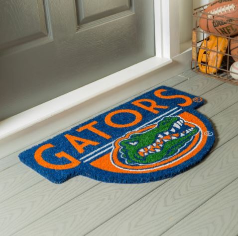 Florida Gators - Shaped Coir Punch Mat