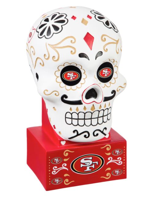 San Francisco 49ers - Sugar Skull Statue