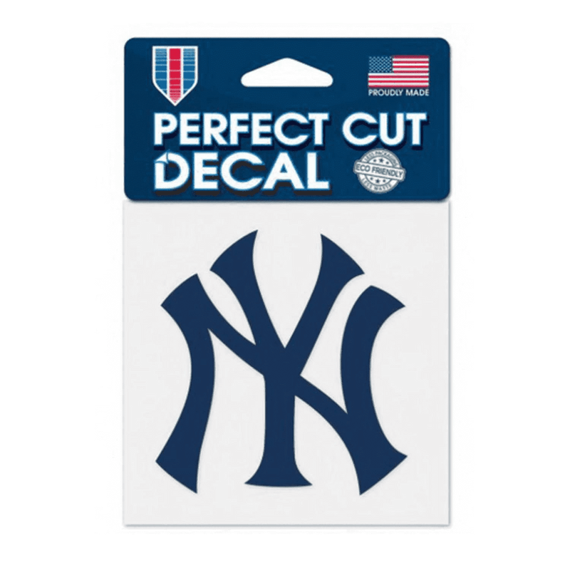 New York Yankees Decal 4x4 Perfect Cut Color