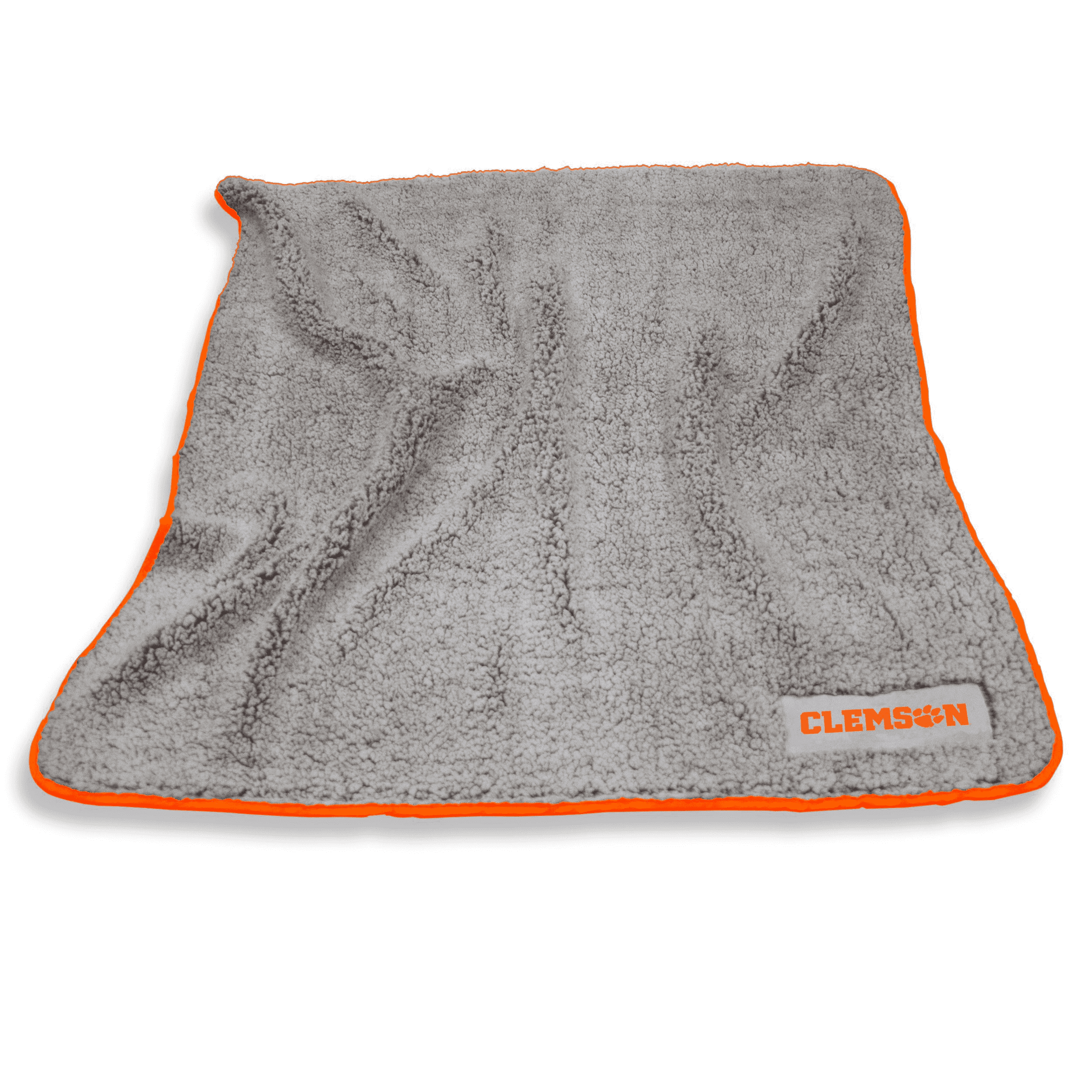 Clemson Tigers Frosty Fleece Throw Blanket