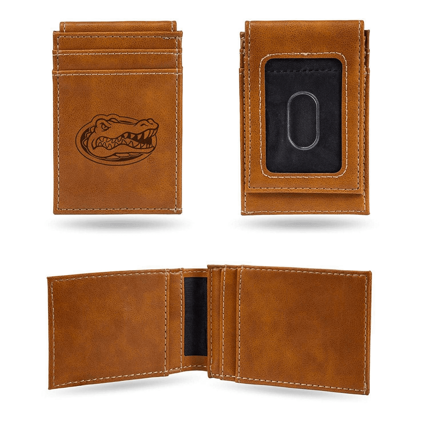 Florida Gators Laser Engraved Front Pocket Wallet