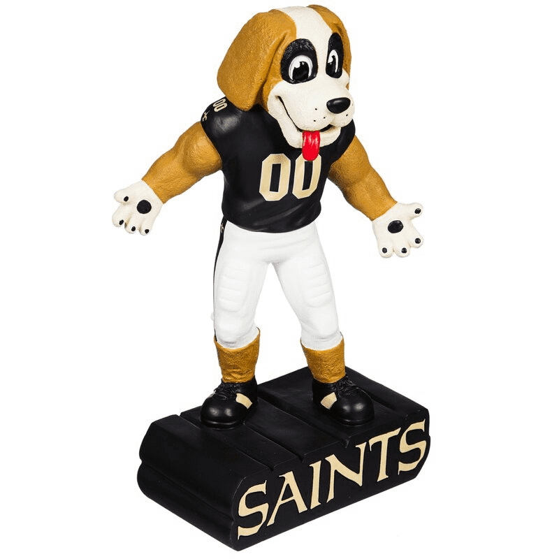 Evergreen New Orleans Saints Mascot Statue