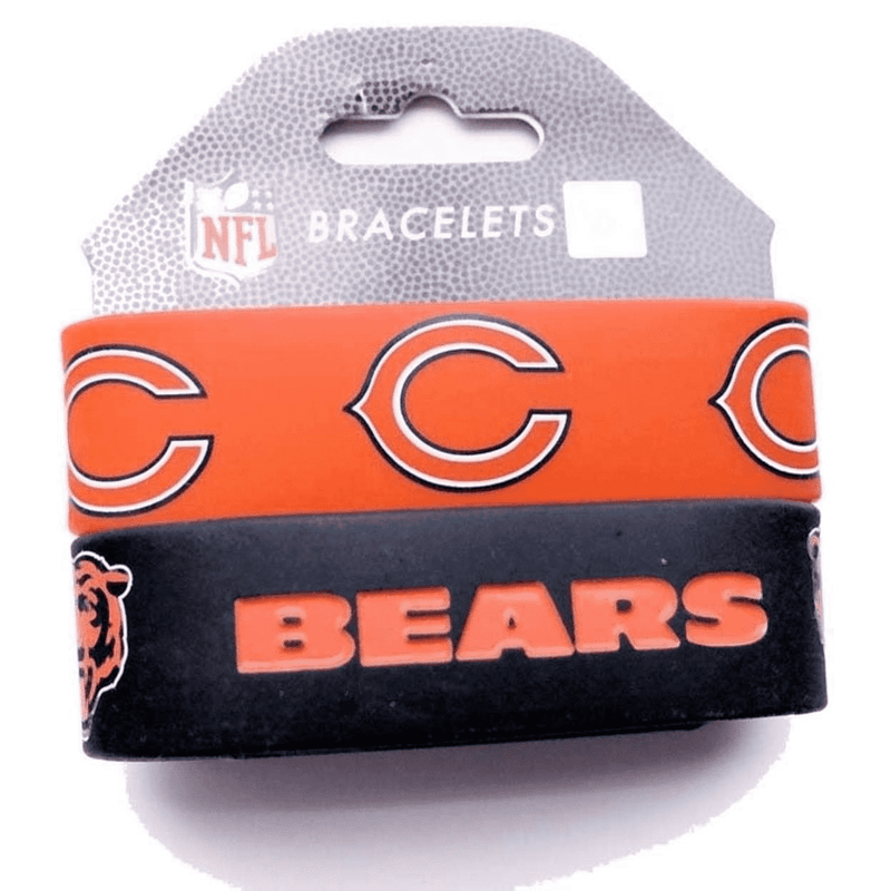 Chicago Bears 2 Pack Bracelets
