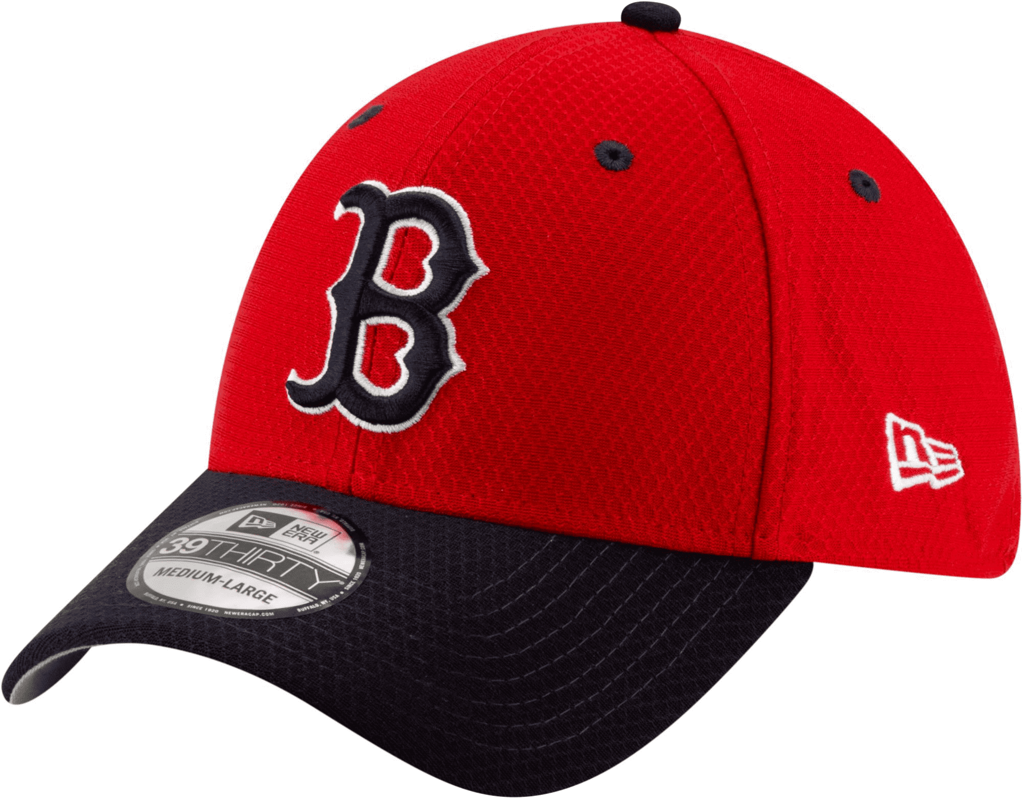 Boston Red Sox New Era Red/Navy 2019 Batting Practice 39THIRTY Flex Hat