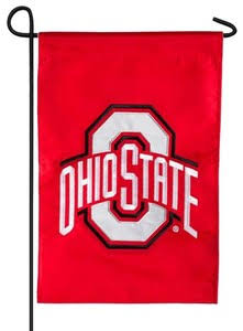 Ohio State Buckeyes Garden Flag