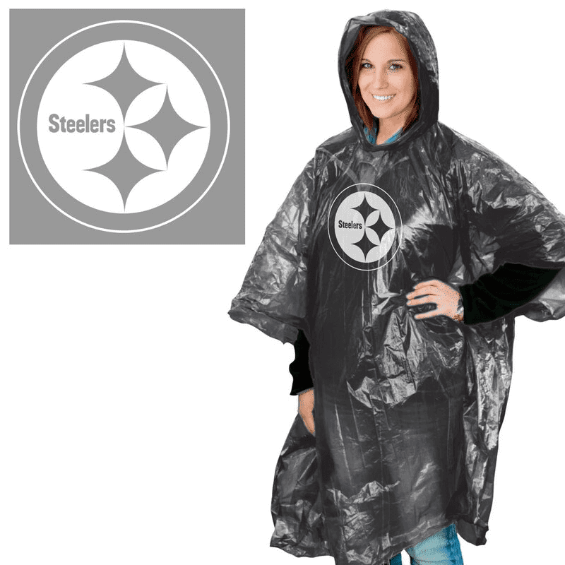 Pittsburgh Steelers WinCraft Rain Poncho