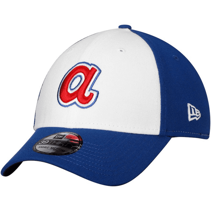 Atlanta Braves - Cooperstown White & Royal Hat, New Era