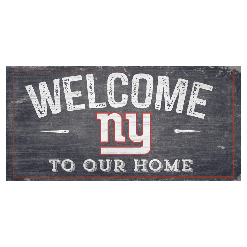 New York Giants Welcome Distressed Sign