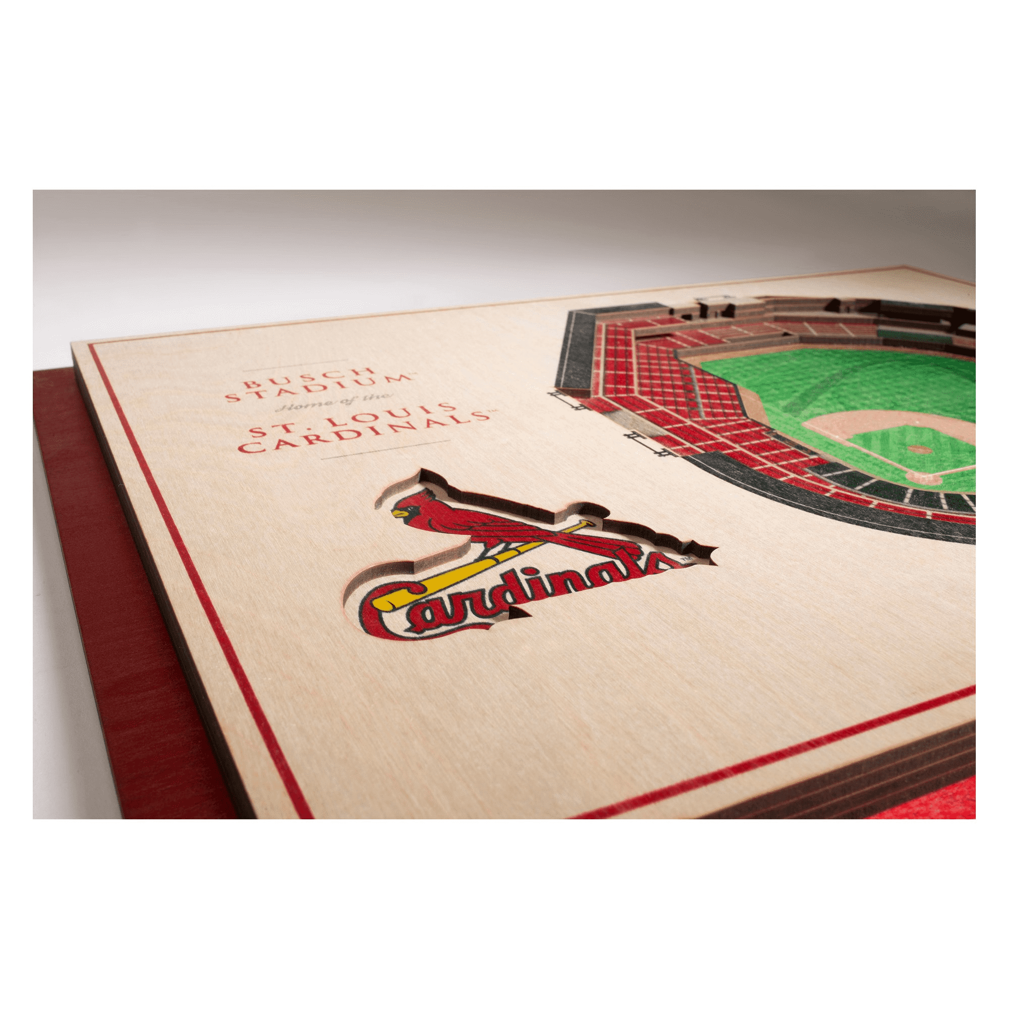 MLB St. Louis Cardinals 5 Layer Stadiumviews 3D Wall Art
